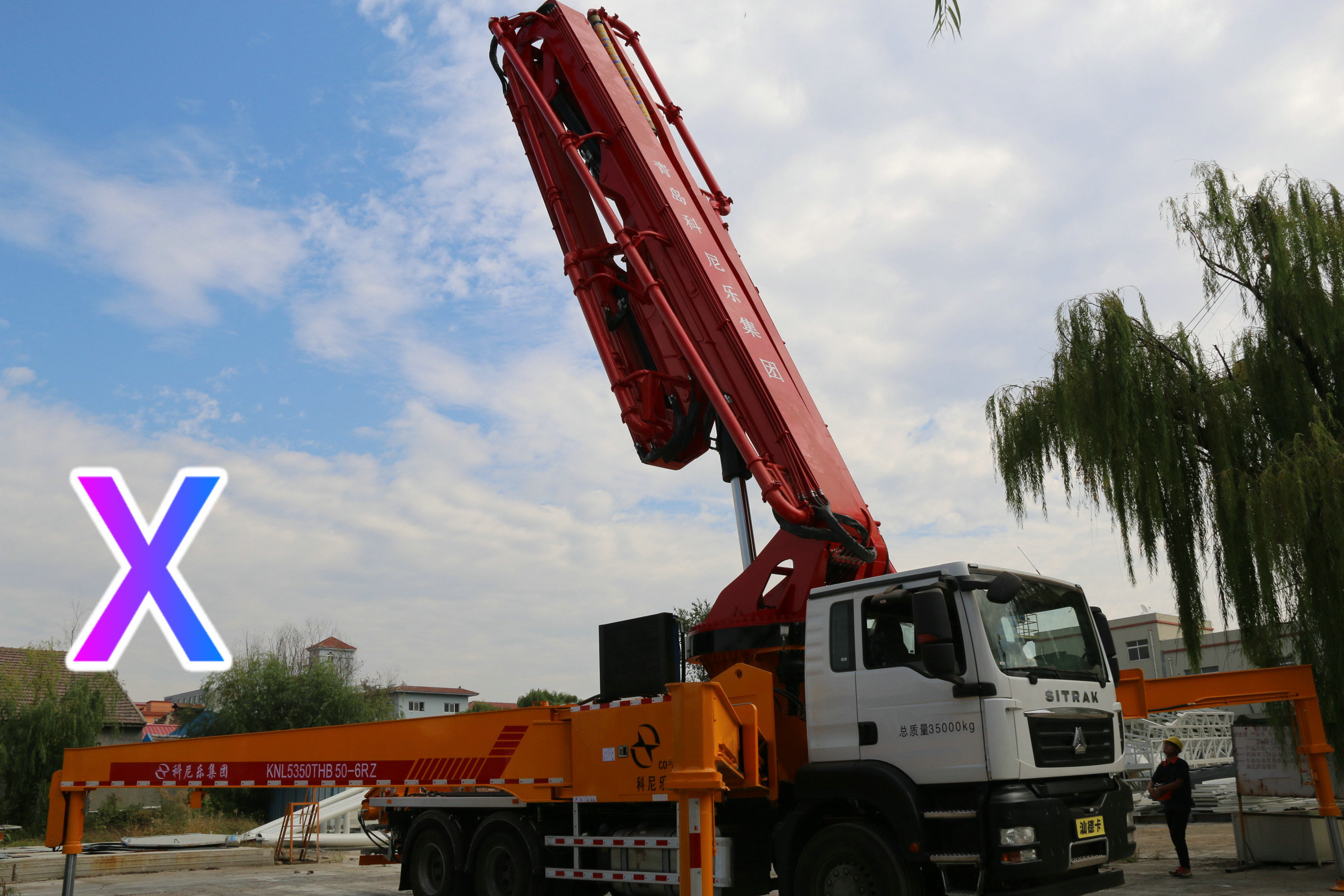 小型混凝土泵車