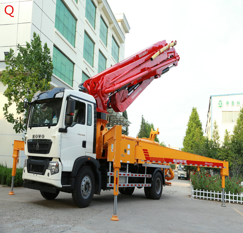 小型混凝土泵車，天泵