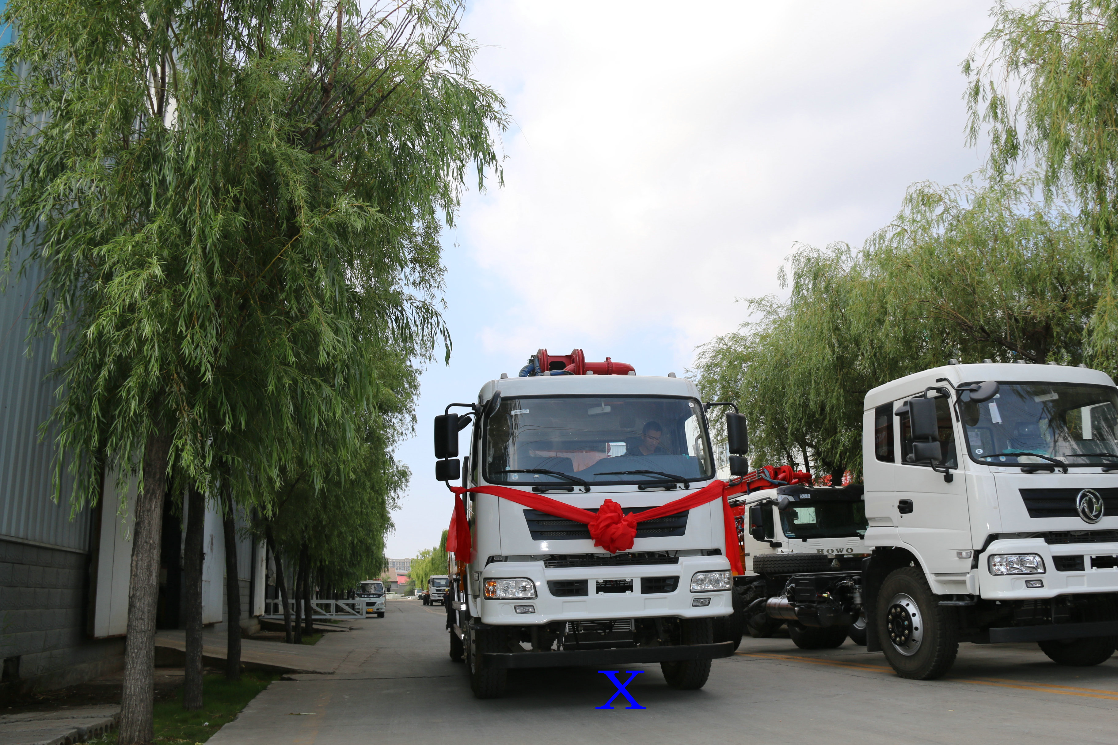 小型泵車